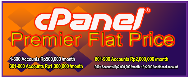 cPanel Premier Flat Price